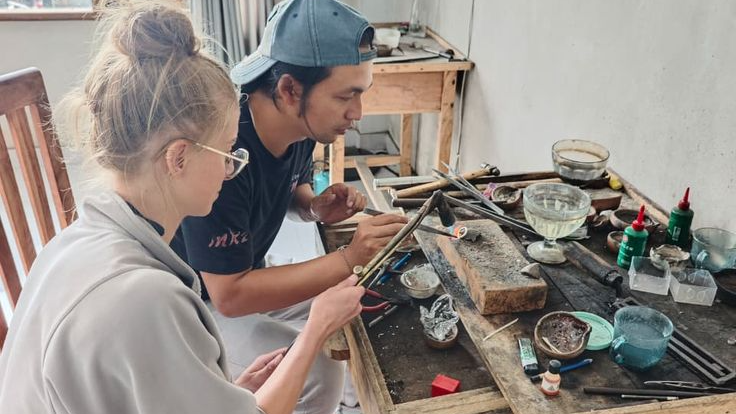 Ubud Silver Class Jewelry Making